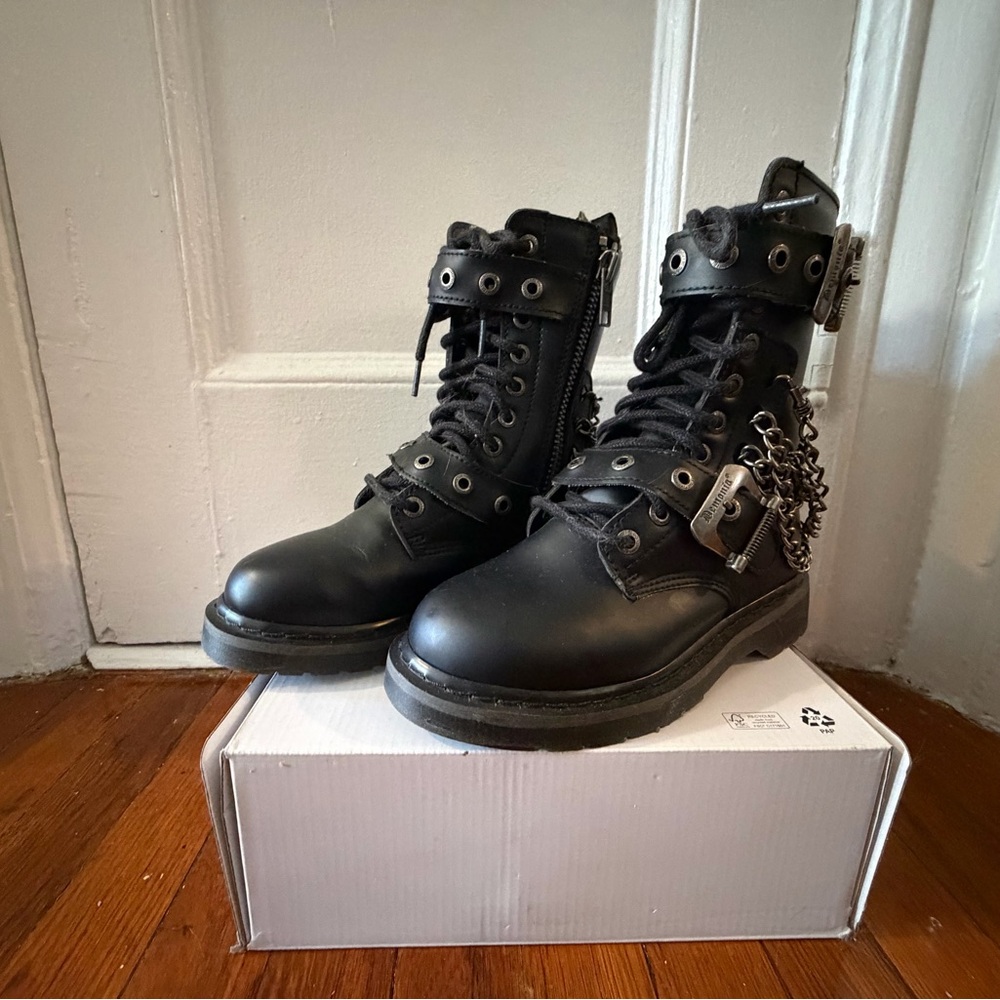 Demonia Boots with Chains